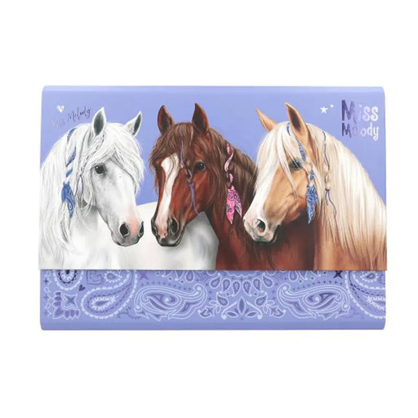 Miss Melody Letter-Set With Register Bandana