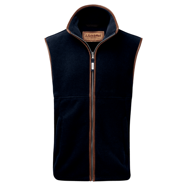 Schoffel Men's Oakham Fleece Gilet - Navy