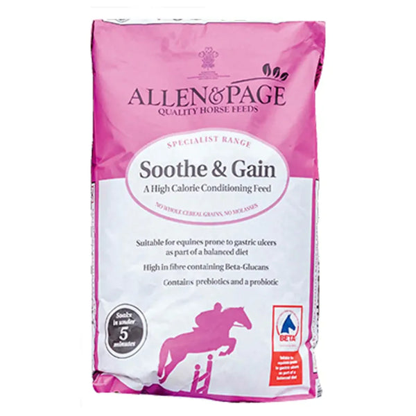Allen and Page Soothe and Gain - 15kg