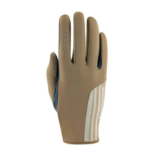 Roeckl Messara Riding Glove - Malt Brown