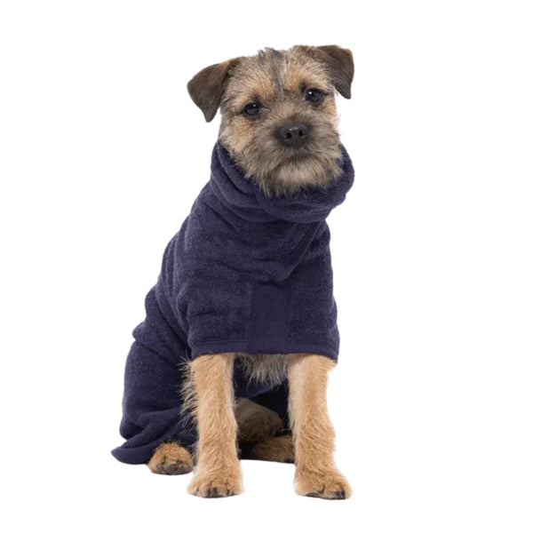 Ruff and Tumble Classic Dog Drying Coat - Blackberry