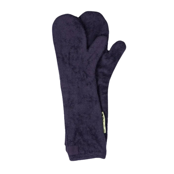 Ruff And Tumble Dog Drying Mitts - Blackberry