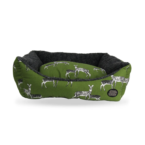Snug and Cosy Deluxe Dog Bed - Deer