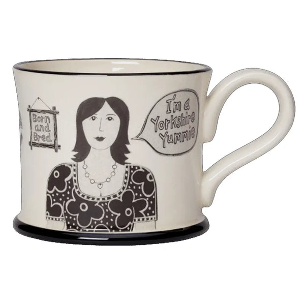 Moorland Pottery Yorkshire Yummie Lass Mug