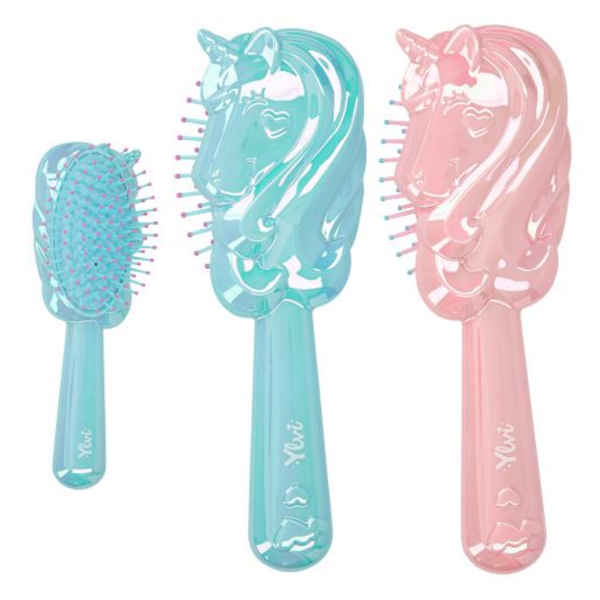 Ylvi Paddle Hairbrush Unicorn