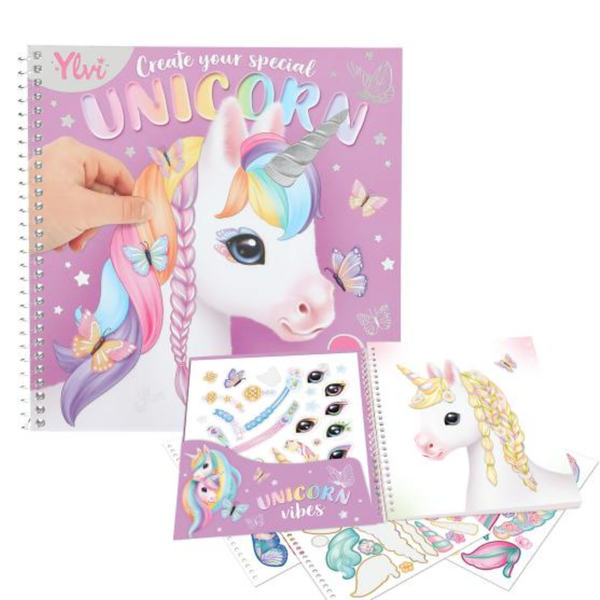 Ylvi Create Your Special Unicorn Dress Me Up