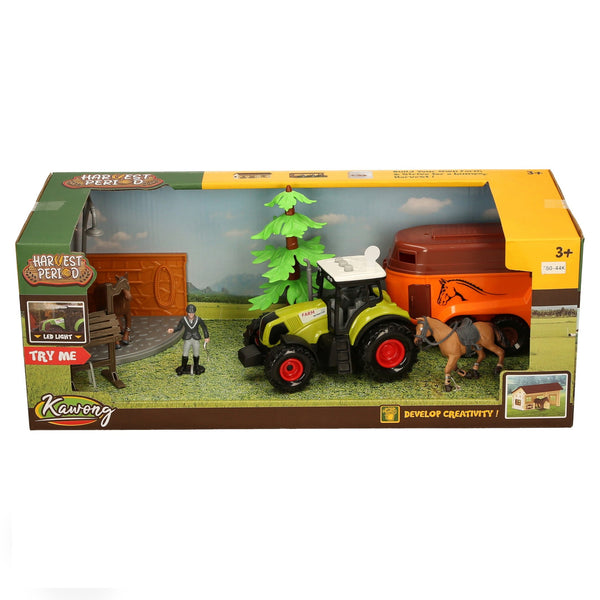 Try Me Tractor & Horsebox Set