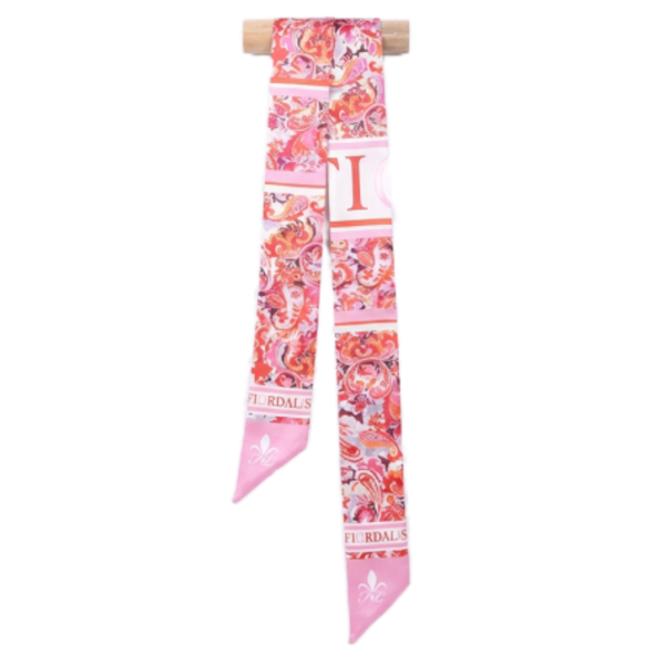 Fior Da Liso Paisley L Twilly - Allover Paisley Rose