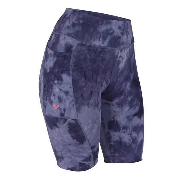 Aubrion Non Stop Shorts - Navy Tie Dye