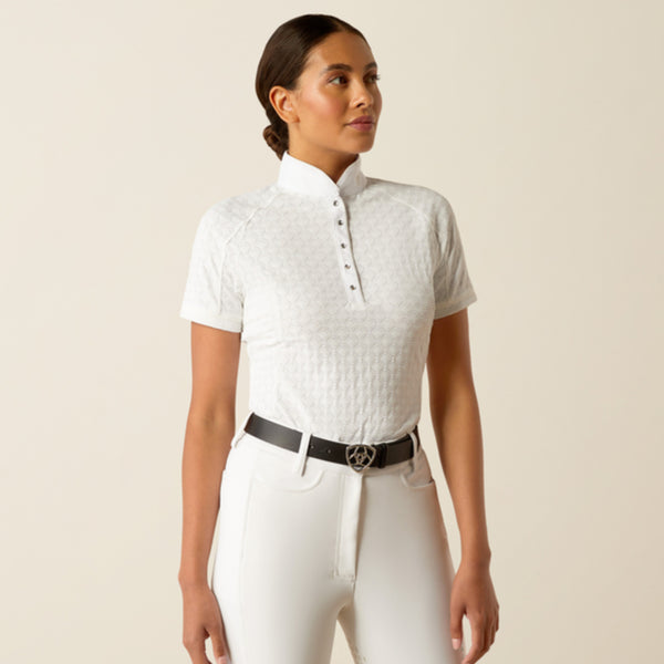 Ariat Ladies Showstopper X Show Shirt - White
