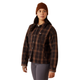 Ariat Ladies Rebar Flannel Insulated Shirt Jacket - Rain Drum