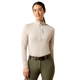 Ariat Ladies Lunaveil 1/2 Zip Baselayer - Chateau Grey