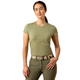 Ariat Ladies The Logo T-Shirt - Oil Green