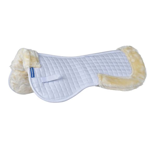 WeatherBeeta Prime Air-Tec Comfy Fleece Half Pad - White