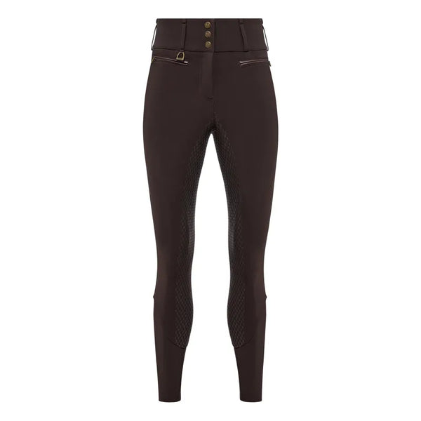 Holland Cooper Thermal Heritage Breeches - Chocolate