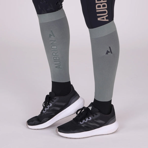 Aubrion Young Rider React Performance Socks - Sage