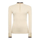 Holland Cooper Ladies Zoe Quarter Zip Knit - Almond