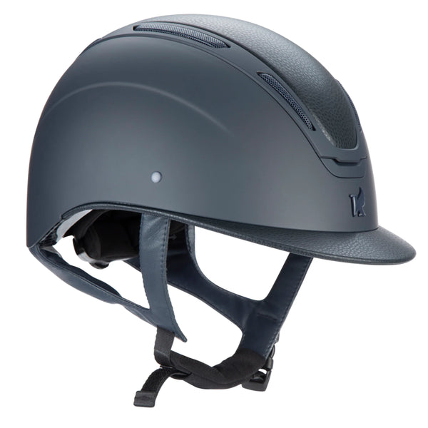 Karben Amity LTHR Riding Hat - Navy