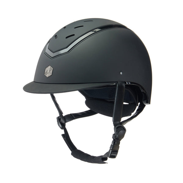 EQX Charles Owen Kylo Riding Hat - Matte Black