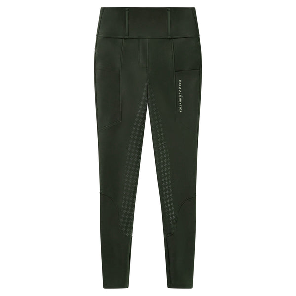Holland Cooper Ladies Cranborne Contour Breeches - Dark Olive