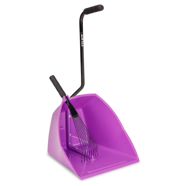 Shires EZI-KIT Large Manure Scoop - Purple
