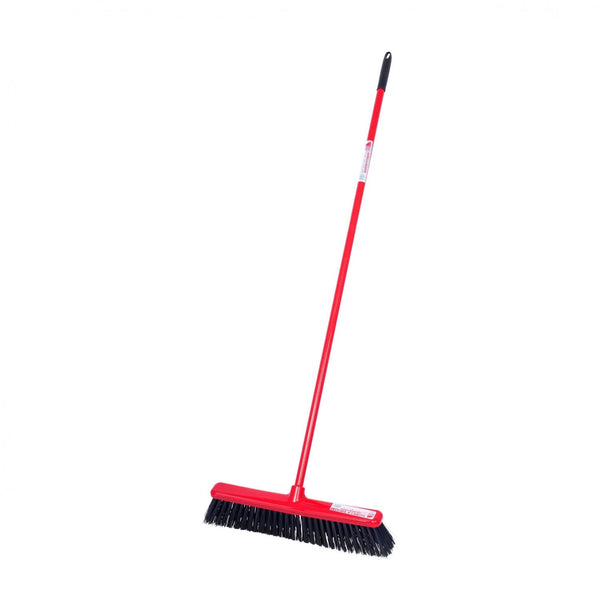 The Gorilla Broom Hard Bristle - Red