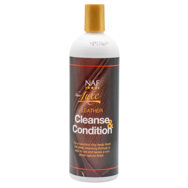 NAF Sheer Luxe Leather Cleanse and Condition - 500ml