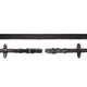 Schockemohle Durasoft Leather Half Grip Reins - Dark Brown