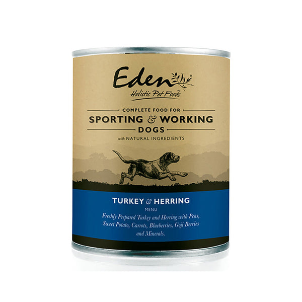 Eden Pet Foods Wet Food - Turkey and Herring 400g