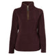 Holland Cooper Ladies Country Fleece Quarter Zip - Mulberry