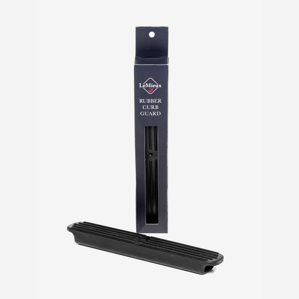 LeMieux Rubber Curb Chain Guard - Black