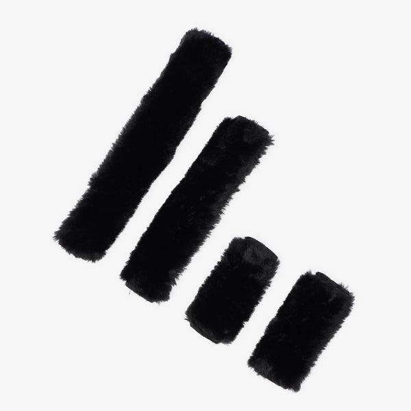 LeMieux Simuwool Headcollar Set - Black