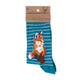 WRENDALE FOX SOCKS - O/S