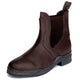 Hy Equestrian Wax Leather Jodhpur Boot - Brown