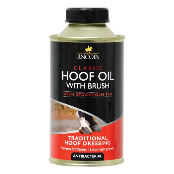 Lincoln Classic Hoof Oil With Brush - 500ml