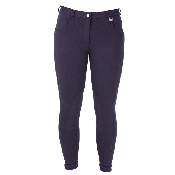 Hy Equestrian Burton Children's Jodhpurs - Navy