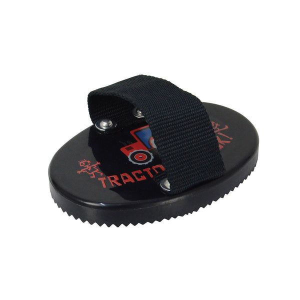 Tractors Rock Curry Comb By Hy Equestrian - Navy/Red