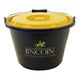 Lincoln Bucket With Lid - Black/Yellow
