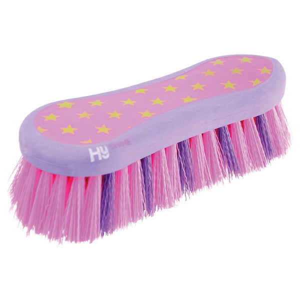 HySHINE Star Easy Grip Dandy Brush - Pink/Lilac