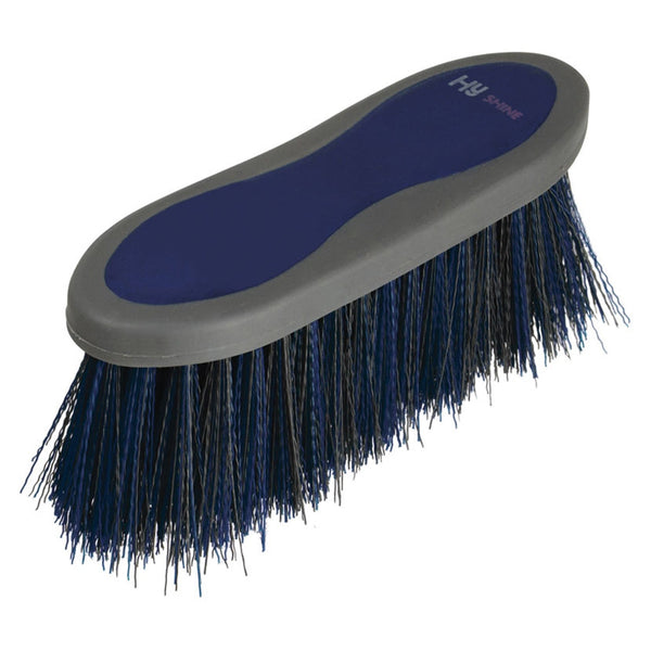 Hy Sport Active Long Bristle Dandy Brush - Midnight Navy