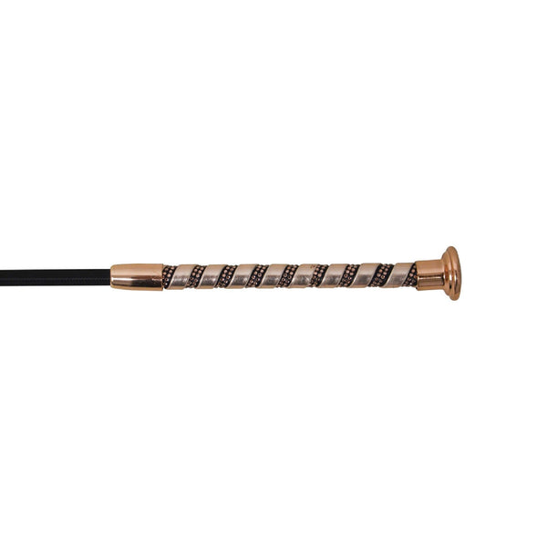 Hy Equestrian Allure Dressage Whip - - Rose Gold 110cm