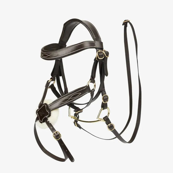 LeMieux Hobby Horse Grackle Bridle - Brown