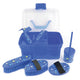 Lincoln Star Pattern Grooming Kit - Navy