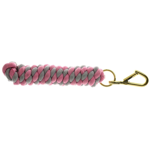 Hy Two Tone Twisted Lead Rope - Pink/Grey