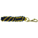 Hy Two Tone Twisted Lead Rope - Royal/Yellow