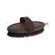 Coldstream Faux Leather Body Brush - Brown/Black