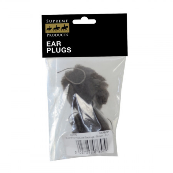 Supreme Products Fleece Earplugs - Brown