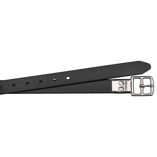 Wintec Slimline Stirrup Leathers - Black