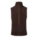 Holland Cooper Mens Country Fleece Gilet - Chocolate