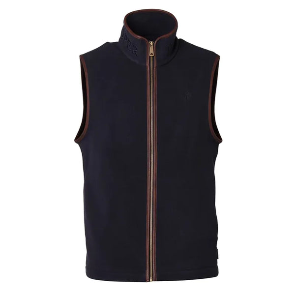 Holland Cooper Mens Country Fleece Gilet - Ink Navy